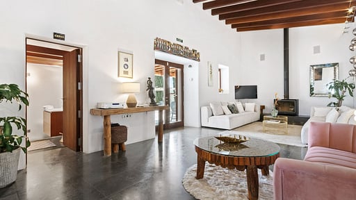 Can Skye Ibiza Living room