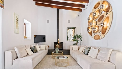 Can Skye Ibiza Living room