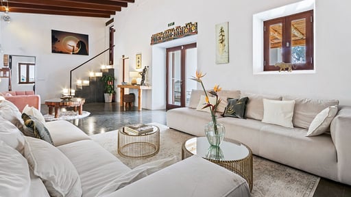 Can Skye Ibiza Living room