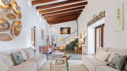 Can Skye Ibiza Living room