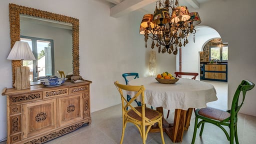 Can Sofia Dining area