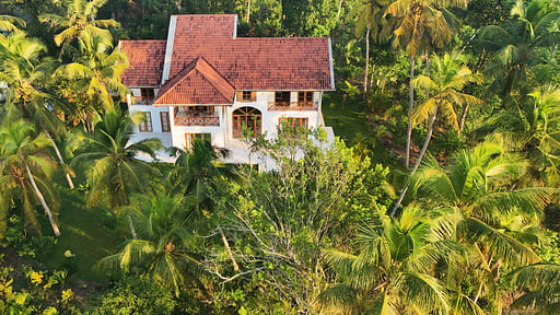 Cannelle Lake Villa Drone foto's