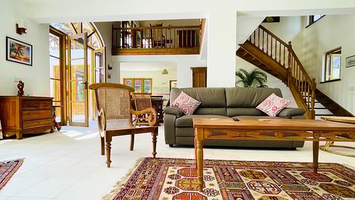 Cannelle Lake Villa Woonkamer