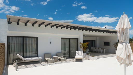 Cap Ouest Penthouse Терраса/веранда