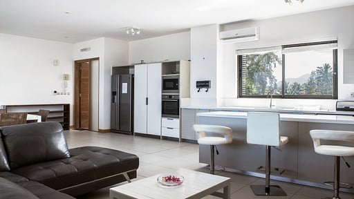 Cap Ouest Penthouse Гостиная