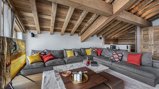 Chalet Carcentina Living room
