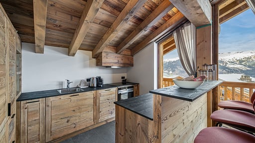 Chalet Carcentina Kitchen