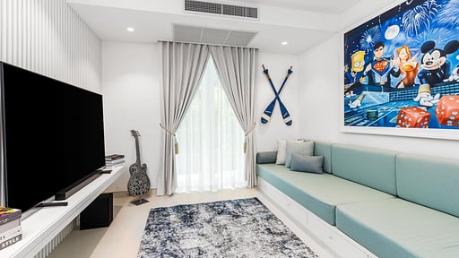 Carpe Diem Beach Villa Media room