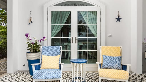 Carpe Diem Beach Villa Terrace/Veranda