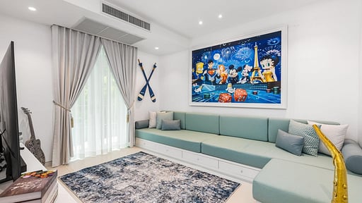 Carpe Diem Beach Villa Media room