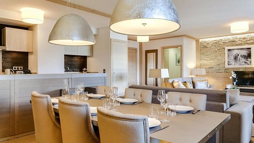 Apartment Carré Blanc 121 Dining area