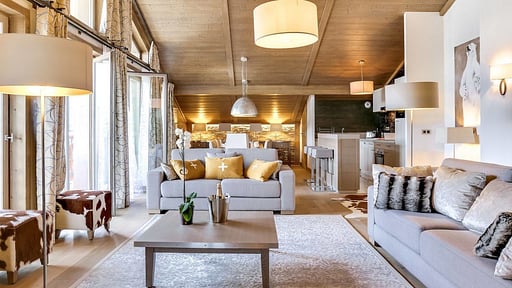 Chalet Carré Blanc 141 Living room