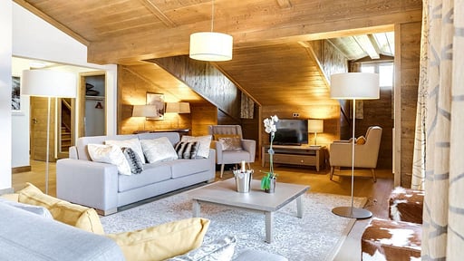 Chalet Carré Blanc 141 Living room