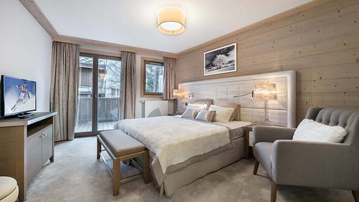 Chalet Carré Blanc 242 Schlafzimmer 1