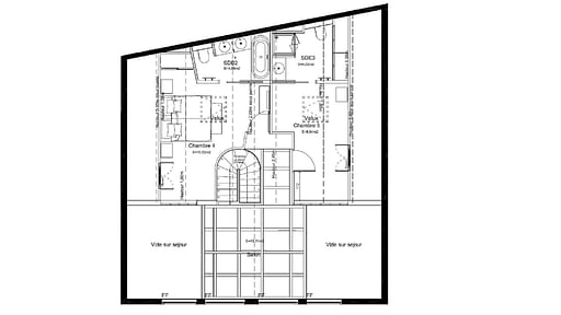 Apartment Carré Blanc 250 Grundriss