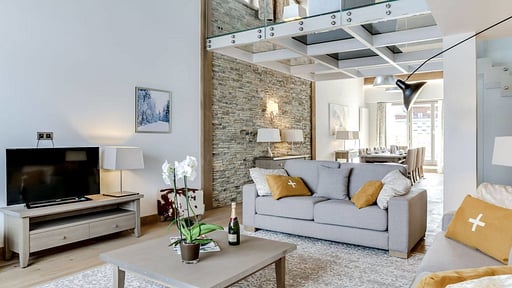 Apartment Carré Blanc 250 Wohnbereich