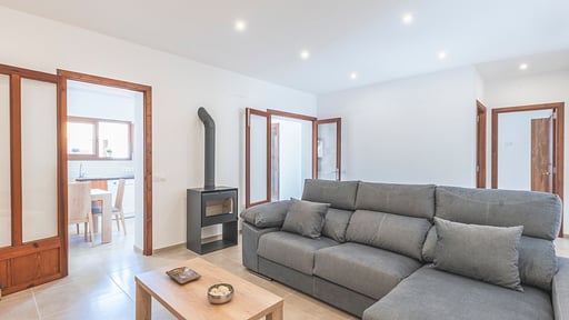 Cas Padrins de Ses Tanques Living room