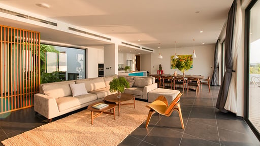 Casa Blanca Villa 2 Living room
