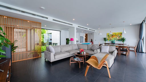 Casa Blanca Villa Living room