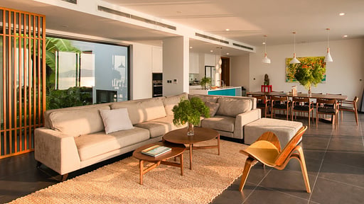 Casa Blanca Villa Living room