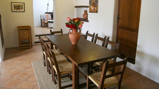 Casa Calma Dining area