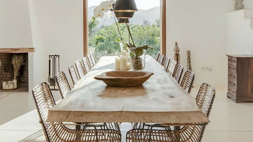 Casa Carmen Dining area