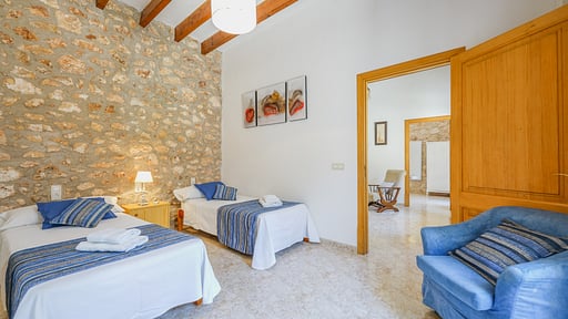 Casa de Pueblo Ribot Bedroom 2