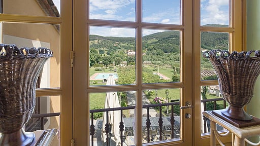 Villa Casa del Fattore Woonkamer 2