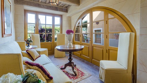 Villa Casa del Fattore Woonkamer 2