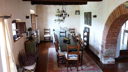 Casa del Medico Dining area