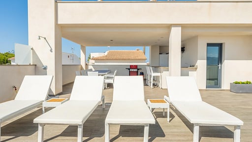 Casa del Paraiso Rooftop lounge