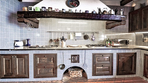 Casa La Giuggiola Küche