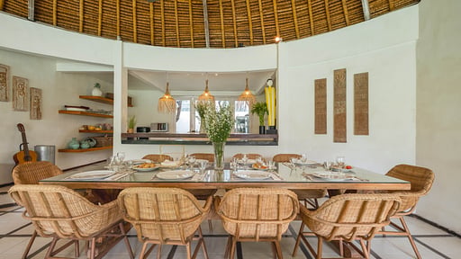 Casa Lucas Dining area