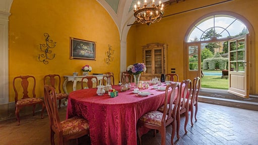 Villa Casa Matteucci Dining area