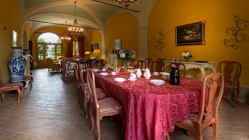 Villa Casa Matteucci Dining area