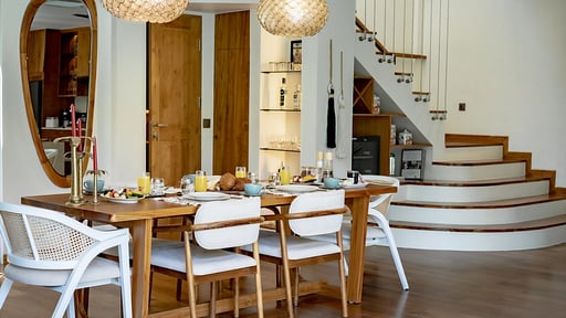 Casa Mira Uluwatu Zona pranzo