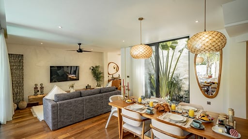 Casa Mira Uluwatu Zona pranzo