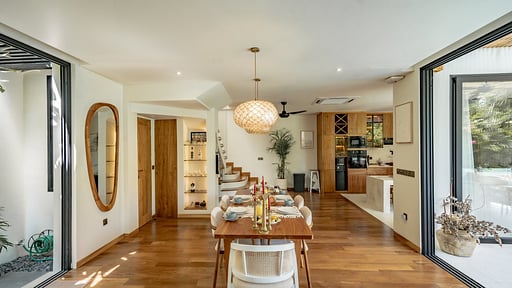 Casa Mira Uluwatu Zona pranzo