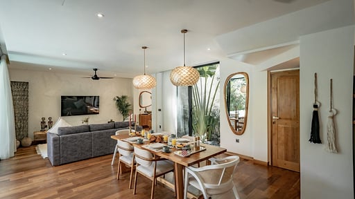 Casa Mira Uluwatu Zona pranzo