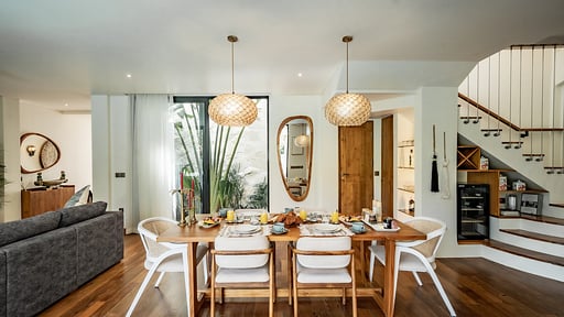 Casa Mira Uluwatu Zona pranzo
