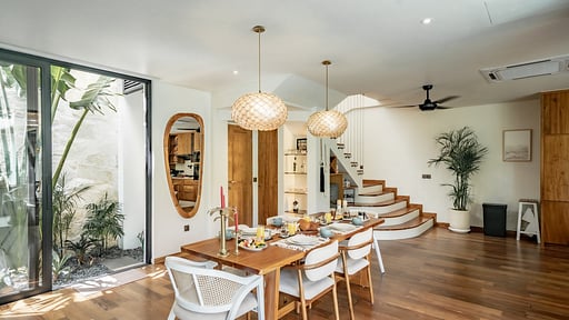Casa Mira Uluwatu Zona pranzo
