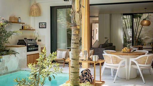 Casa Mira Uluwatu Zona pranzo