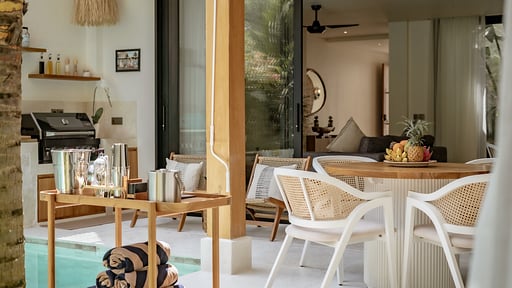 Casa Mira Uluwatu Zona pranzo