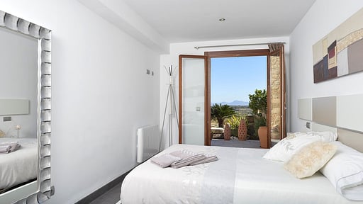 Casa Sa Riba Schlafzimmer 1