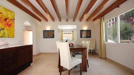 Casa Stone Blue Dining area