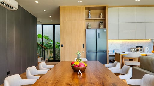Casa Verano Jimbaran Обеденная зона