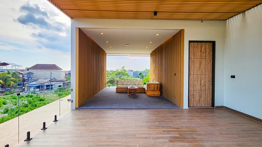 Casa Verano Jimbaran Терраса/веранда