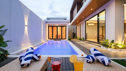Casa Verano Jimbaran Бассейн
