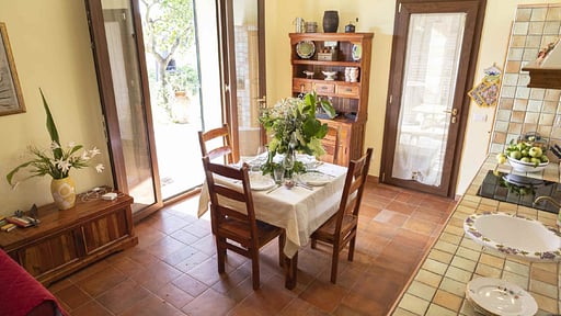 Casale della Pergola Dining area