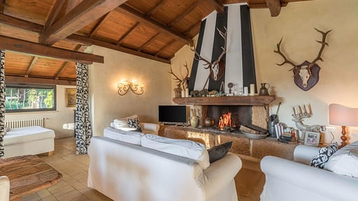 Casale Delle Papere Woonkamer